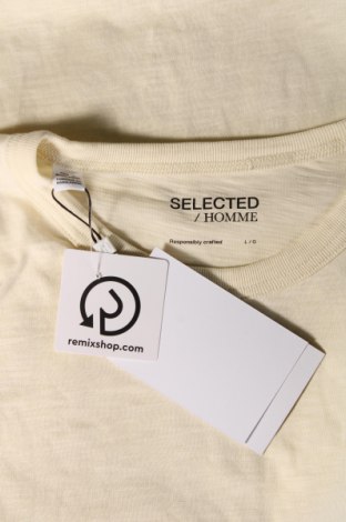 Herren Shirt Selected Homme, Größe L, Farbe Gelb, Preis 13,08 €