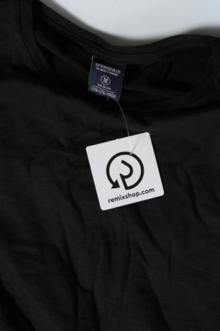 Ανδρική μπλούζα Springfield, Μέγεθος M, Χρώμα Μαύρο, Τιμή 8,35 €