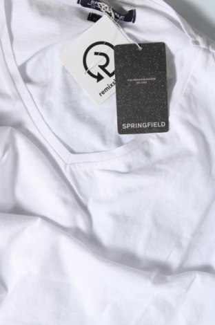 Pánské tričko  Springfield, Velikost L, Barva Bílá, Cena  117,00 Kč