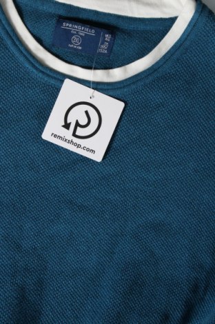 Ανδρική μπλούζα Springfield, Μέγεθος 3XL, Χρώμα Μπλέ, Τιμή 19,21 €