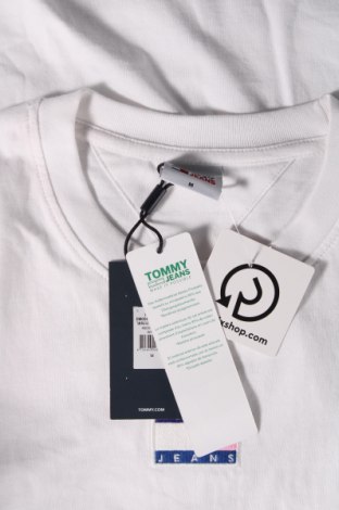 Herren Shirt Tommy Jeans, Größe M, Farbe Weiß, Preis € 24,54