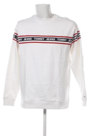 Herren Shirt Tommy Jeans, Größe L, Farbe Weiß, Preis 70,10 €