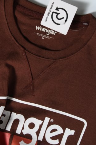 Ανδρική μπλούζα Wrangler, Μέγεθος M, Χρώμα Καφέ, Τιμή 28,92 €