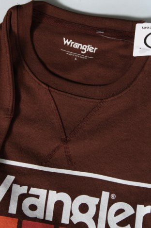 Herren Shirt Wrangler, Größe S, Farbe Braun, Preis 13,15 €