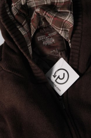 Jachetă tricotată de bărbați North Route, Mărime M, Culoare Maro, Preț 50,56 Lei