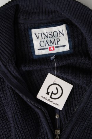 Ανδρική ζακέτα Vinson Camp, Μέγεθος XL, Χρώμα Μπλέ, Τιμή 8,97 €