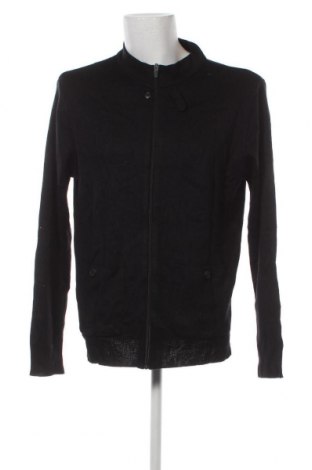 Jachetă tricotată de bărbați Zara Man, Mărime XL, Culoare Negru, Preț 75,66 Lei
