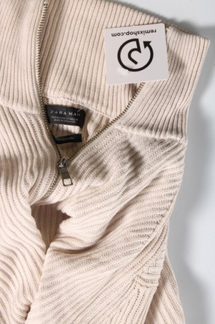Herren Strickjacke Zara Man, Größe XL, Farbe Ecru, Preis 16,01 €