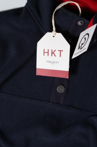 Herren Fleece Shirt Hackett, Größe XS, Farbe Blau, Preis 17,53 €
