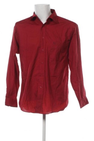 Herrenhemd, Größe M, Farbe Rot, Preis 7,26 €