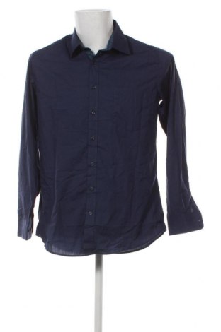 Ανδρικό πουκάμισο, Μέγεθος M, Χρώμα Μπλέ, Τιμή 3,77 €