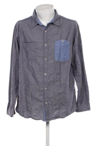 Мъжка риза Angelo Litrico, Размер XXL, Цвят Син, Цена 6,38 лв.