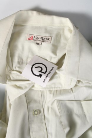 Herrenhemd Authentic Clothing Company, Größe L, Farbe Ecru, Preis 14,84 €