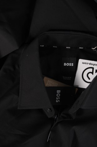 Ανδρικό πουκάμισο BOSS, Μέγεθος L, Χρώμα Μαύρο, Τιμή 93,35 €