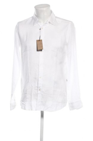 Herrenhemd BOSS, Größe M, Farbe Weiß, Preis 102,58 €