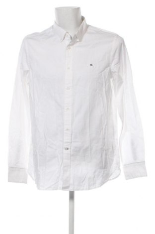 Мъжка риза Calvin Klein, Размер L, Цвят Бял, Цена 104,55 лв.
