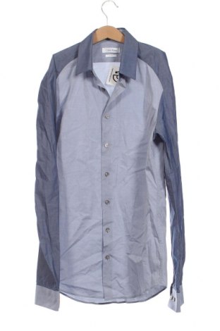 Ανδρικό πουκάμισο Calvin Klein, Μέγεθος S, Χρώμα Μπλέ, Τιμή 22,46 €