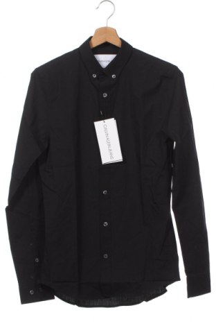 Ανδρικό πουκάμισο Calvin Klein Jeans, Μέγεθος S, Χρώμα Μαύρο, Τιμή 91,75 €