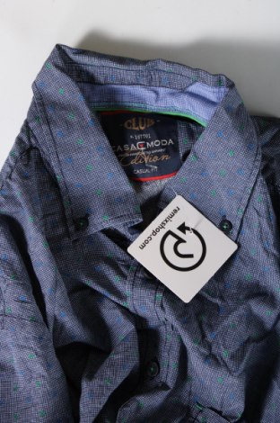 Ανδρικό πουκάμισο Casa Moda, Μέγεθος L, Χρώμα Μπλέ, Τιμή 24,12 €
