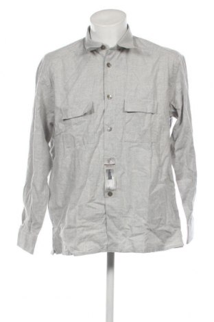 Ανδρικό πουκάμισο Cavori, Μέγεθος L, Χρώμα Γκρί, Τιμή 4,98 €