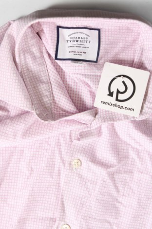 Мъжка риза Charles Tyrwhitt, Размер M, Цвят Розов, Цена 39,00 лв.