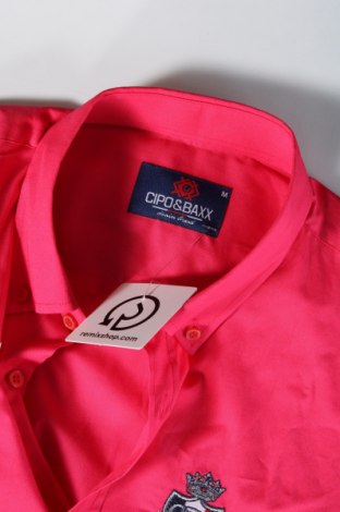 Pánska košeľa  Cipo & Baxx, Veľkosť M, Farba Ružová, Cena  15,77 €