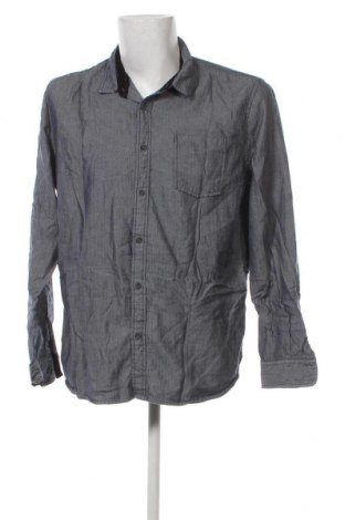 Ανδρικό πουκάμισο Clockhouse, Μέγεθος XXL, Χρώμα Μπλέ, Τιμή 7,18 €