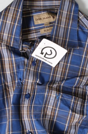 Ανδρικό πουκάμισο Deer Island, Μέγεθος S, Χρώμα Πολύχρωμο, Τιμή 2,51 €