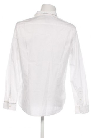 Męska koszula Desigual, Rozmiar XL, Kolor Biały, Cena 242,44 zł