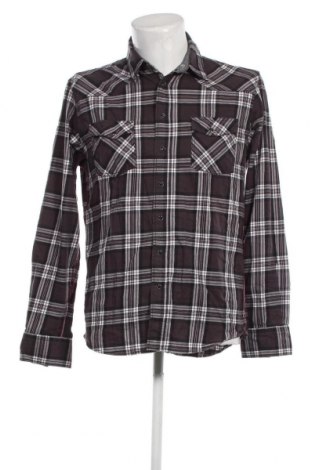 Ανδρικό πουκάμισο Dressmann, Μέγεθος L, Χρώμα Γκρί, Τιμή 3,56 €