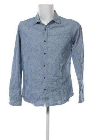 Ανδρικό πουκάμισο Dstrezzed, Μέγεθος L, Χρώμα Μπλέ, Τιμή 13,51 €