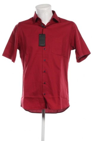 Ανδρικό πουκάμισο Eterna, Μέγεθος M, Χρώμα Κόκκινο, Τιμή 6,31 €
