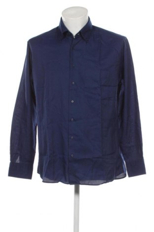 Ανδρικό πουκάμισο Eterna, Μέγεθος L, Χρώμα Μπλέ, Τιμή 60,31 €