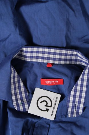 Ανδρικό πουκάμισο Eterna, Μέγεθος L, Χρώμα Μπλέ, Τιμή 20,50 €