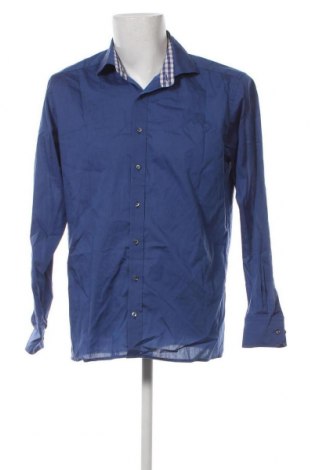 Ανδρικό πουκάμισο Eterna, Μέγεθος L, Χρώμα Μπλέ, Τιμή 20,50 €