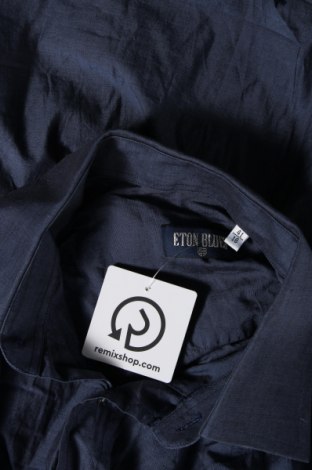 Ανδρικό πουκάμισο Eton, Μέγεθος L, Χρώμα Μπλέ, Τιμή 27,39 €