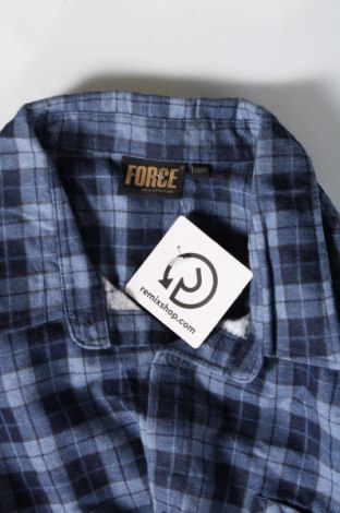 Мъжка риза Force, Размер L, Цвят Син, Цена 29,00 лв.
