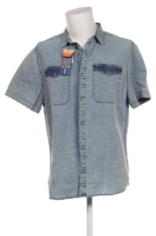 Ανδρικό πουκάμισο Gabbiano, Μέγεθος 3XL, Χρώμα Μπλέ, Τιμή 32,66 €
