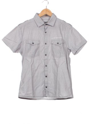 Ανδρικό πουκάμισο George, Μέγεθος M, Χρώμα Γκρί, Τιμή 4,75 €