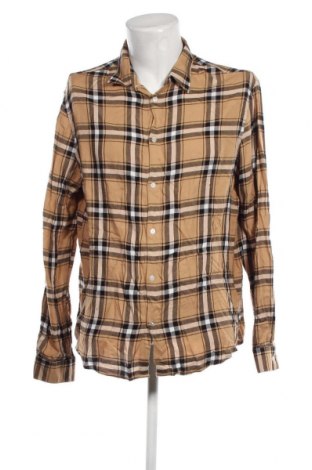 Ανδρικό πουκάμισο H&M, Μέγεθος L, Χρώμα  Μπέζ, Τιμή 5,20 €