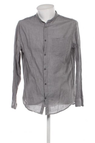 Ανδρικό πουκάμισο H&M, Μέγεθος L, Χρώμα Γκρί, Τιμή 8,73 €