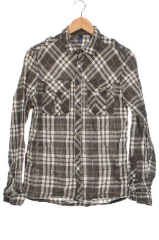 Ανδρικό πουκάμισο H&M Divided, Μέγεθος S, Χρώμα Πράσινο, Τιμή 2,69 €