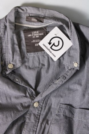 Pánska košeľa  H&M L.O.G.G., Veľkosť M, Farba Sivá, Cena  5,12 €