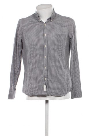 Ανδρικό πουκάμισο H&M L.O.G.G., Μέγεθος M, Χρώμα Γκρί, Τιμή 6,09 €