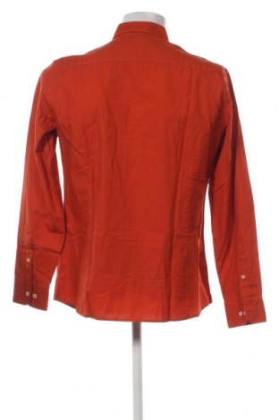 Мъжка риза Hackett, Размер L, Цвят Оранжев, Цена 49,92 лв.