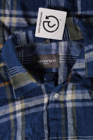 Ανδρικό πουκάμισο Henderson, Μέγεθος L, Χρώμα Μπλέ, Τιμή 3,86 €