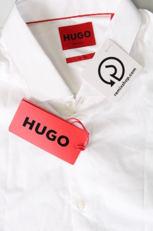 Ανδρικό πουκάμισο Hugo Boss, Μέγεθος XL, Χρώμα Λευκό, Τιμή 99,50 €