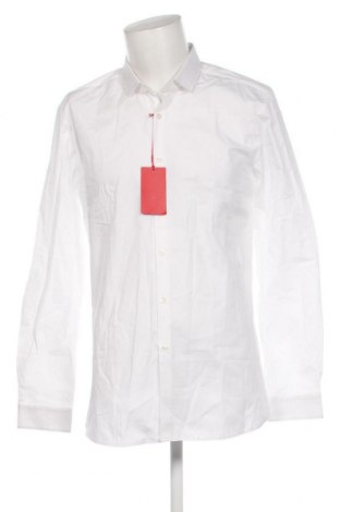 Męska koszula Hugo Boss, Rozmiar XL, Kolor Biały, Cena 530,43 zł