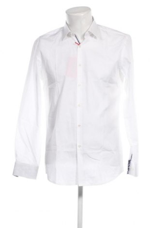 Ανδρικό πουκάμισο Hugo Boss, Μέγεθος L, Χρώμα Λευκό, Τιμή 87,19 €