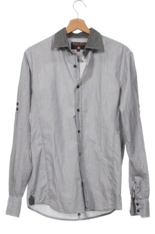 Ανδρικό πουκάμισο Industrie, Μέγεθος S, Χρώμα Γκρί, Τιμή 3,42 €